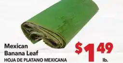 Vallarta Supermarkets Mexican Banana Leaf / HOJA DE PLATANO MEXICANA offer