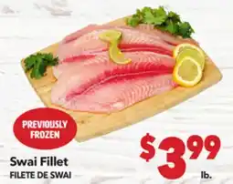 Vallarta Supermarkets Swai Fillet / FILETE DE SWAI offer