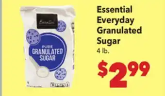 Vallarta Supermarkets Essential Everyday Granulated Sugar offer