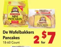 Vallarta Supermarkets De Wafelbakkers Pancakes offer