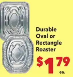 Vallarta Supermarkets Durable Oval or Rectangle Roaster offer