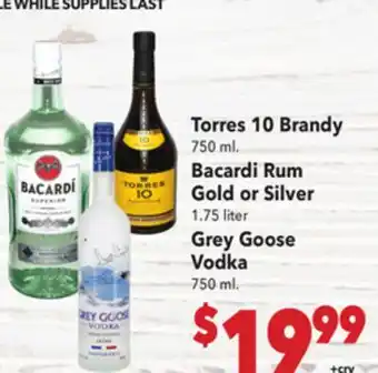 Vallarta Supermarkets Torres 10 Brandy offer