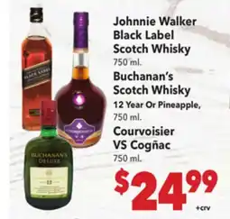 Vallarta Supermarkets Johnnie Walker Black Label Scotch Whisky offer