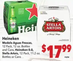 Vallarta Supermarkets Heineken Modelo Aguas Frescas offer