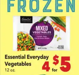 Vallarta Supermarkets Essential Everyday Vegetables offer