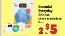 Vallarta Supermarkets Essential Everyday Cheese offer