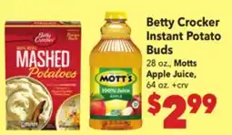 Vallarta Supermarkets Betty Crocker Instant Potato Buds offer