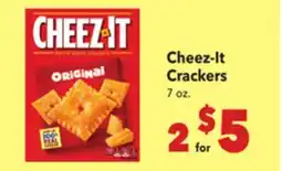 Vallarta Supermarkets Cheez-It Crackers offer