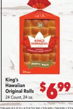 Vallarta Supermarkets King's Hawaiian Original Rolls offer