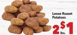 Vallarta Supermarkets Loose Russet Potatoes offer