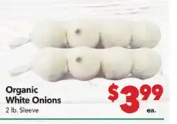 Vallarta Supermarkets Organic White Onions offer
