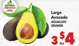 Vallarta Supermarkets Large Avocado / AGUACATE GRANDE offer
