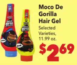 Vallarta Supermarkets Moco De Gorilla Hair Gel offer