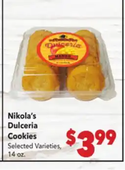 Vallarta Supermarkets Nikola's Dulceria Cookies offer