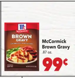 Vallarta Supermarkets McCormick Brown Gravy offer