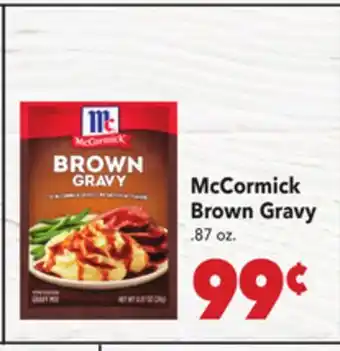 Vallarta Supermarkets McCormick Brown Gravy offer
