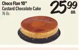 El Super Choco Flan 10 Custard Chocolate Cake offer