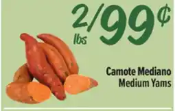 El Super Medium Yams offer