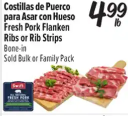 El Super Fresh Pork Flanken Ribs or Rib Strips offer