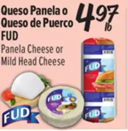 El Super Panela Cheese or Mild Head Cheese offer