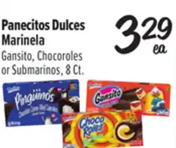 El Super Gansito, Chocoroles or Submarinos offer