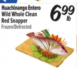 El Super Wild Whole Clean Red Snapper offer