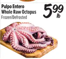 El Super Whole Raw Octopus offer