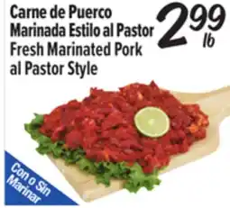 El Super Fresh Marinated Pork al Pastor Style offer