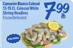 El Super 13-15 Ct. Colossal White Shrimp Headless offer