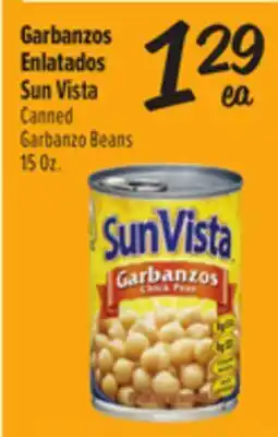El Super Sun Vista Canned Garbanzo Beans offer