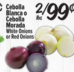 El Super White Onions or Red Onions offer