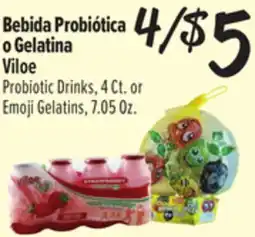 El Super Probiotic Drinks offer