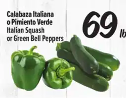 El Super Fresh Italian Squash or Green Bell Peppers offer