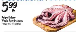 El Super Fresh Whole Raw Octopus offer