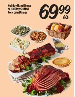 El Super Fresh Holiday Ham Dinner or Holiday Stuffed Pork Loin Dinner offer