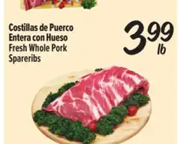 El Super Fresh Fresh Whole Pork Spareribs offer