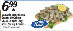 El Super Fresh Extra Large White Shrimp Headless offer
