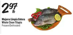 El Super Fresh Whole Clean Tilapia offer