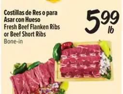 El Super Fresh Fresh Beef Flanken Ribs or Beef Short Ribs offer