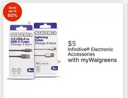 Walgreens Infinitive Electronic Accessories offer
