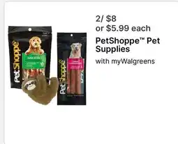 Walgreens PetShoppe Pet Supplies offer