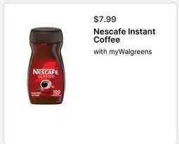 Walgreens Nescafe Instant Coffee offer
