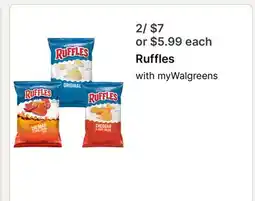 Walgreens Ruffles offer