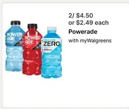 Walgreens Powerade offer