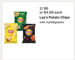 Walgreens Lay's Potato Chips offer