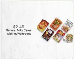 Walgreens General Mills Cereal offer