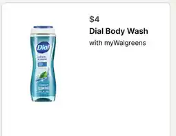 Walgreens Dial Body Wash offer