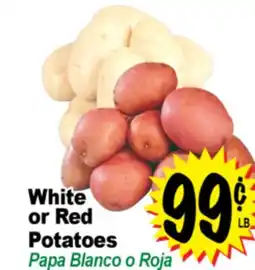 Superior Grocers White or Red Potatoes offer