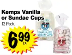 Superior Grocers Kemps Vanilla or Sundae Cups offer