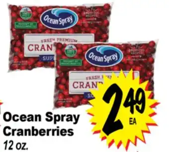 Superior Grocers Ocean Spray Cranberries offer